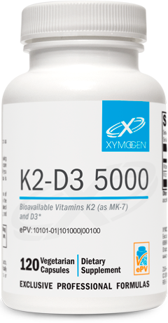 Xymogen K2 D3 5000 120 capsules