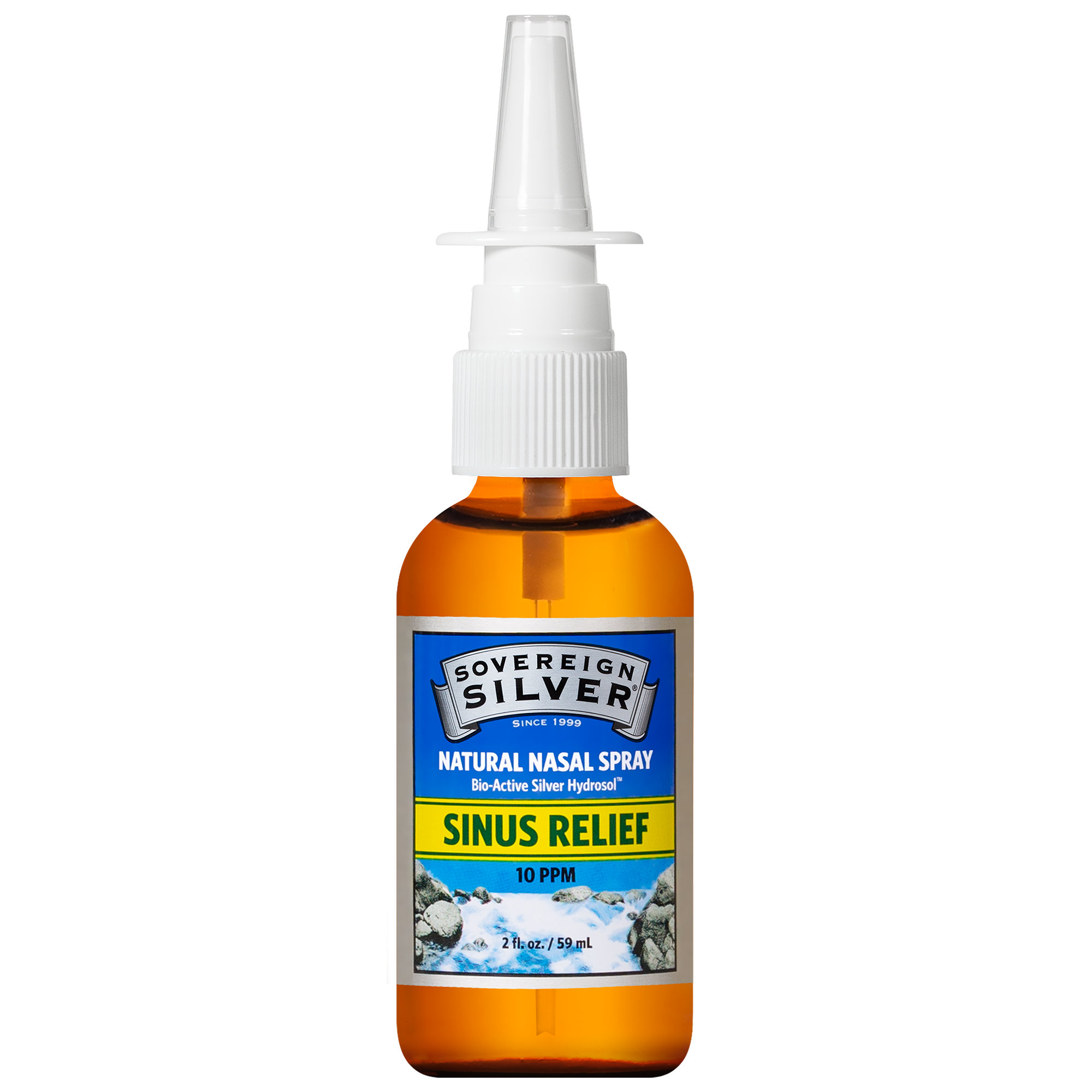Sovereign Silver Hydrosol Sinus Relief Spray 10ppm 2oz