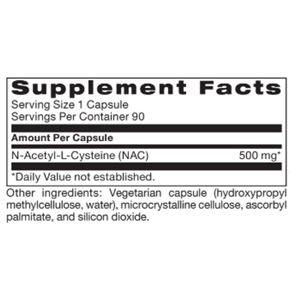 NBX Wellness N-Acetyl Cysteine 90 capsules