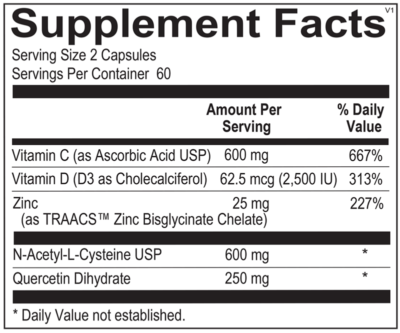 OrthoMolecular OrthoMune 120 capsules