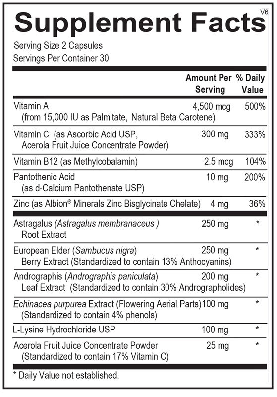 OrthoMolecular Viracid 60 capsules