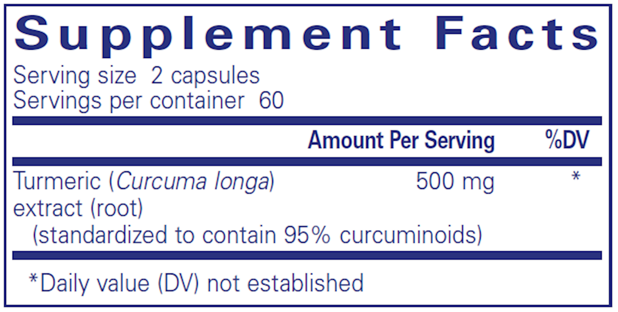 Pure Encapsulations Curcumin 120 capsules