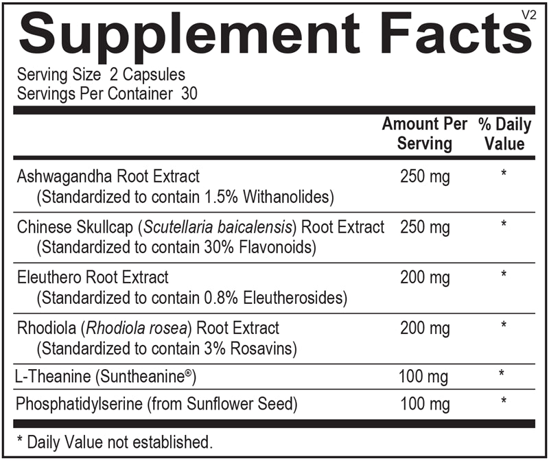 OrthoMolecular AdreneVive 60 capsules