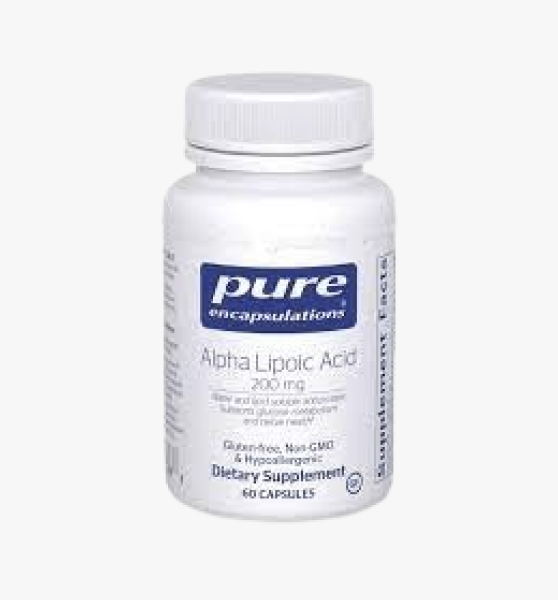Pure Encapsulations Alpha Lipoic Acid 600mg 60 capsules
