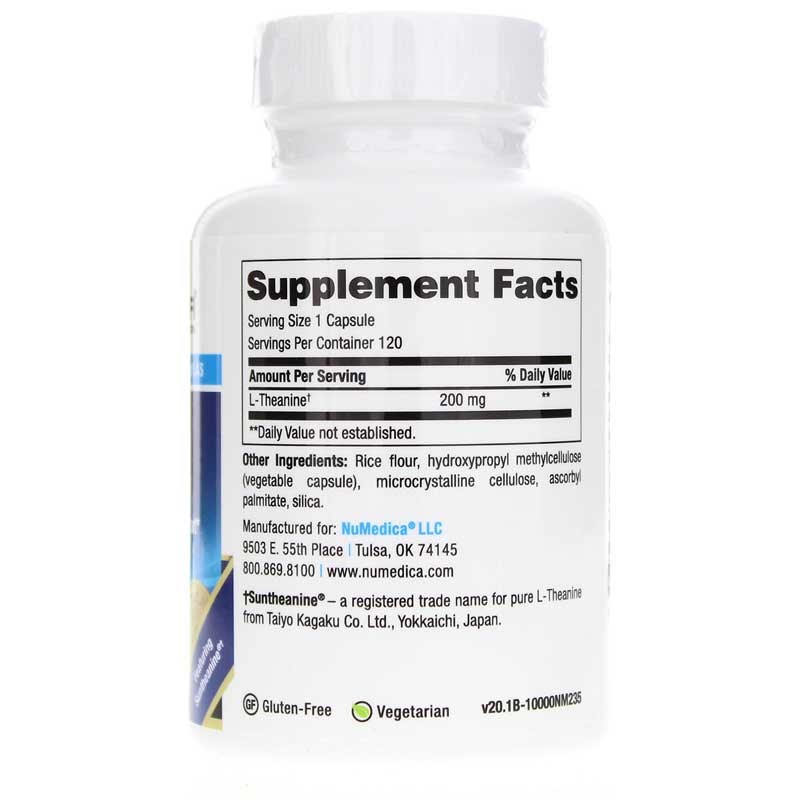 Numedica L-Theanine 60 capsules